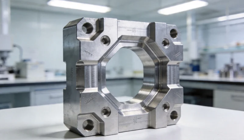 medical precision cnc aluminum part clean environment
