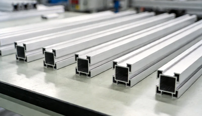 aluminum 6063 extrusion profile electronics enclosure material clean industrial setup