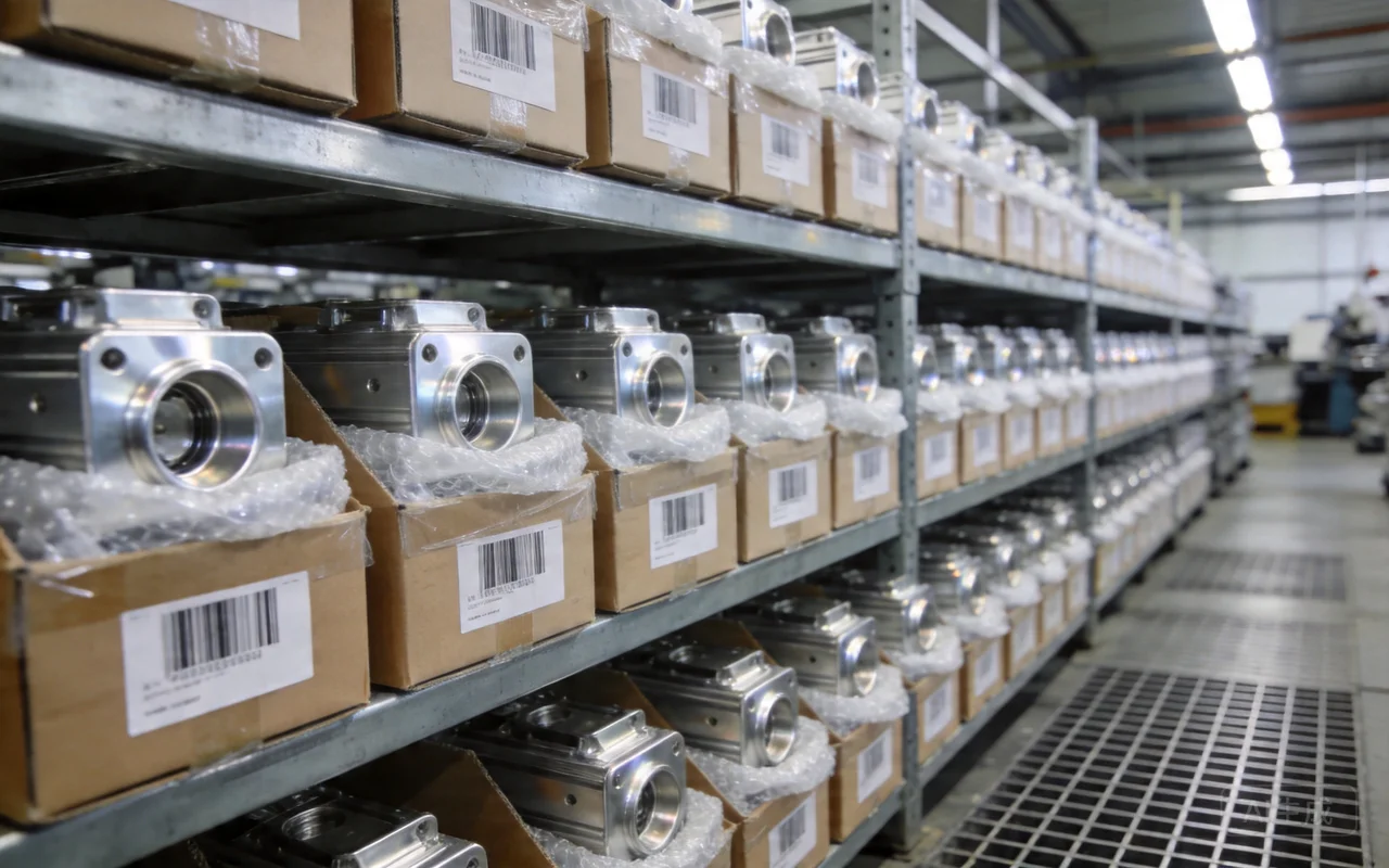 assembly workflow aluminum parts integration inspection packaging industrial sequence