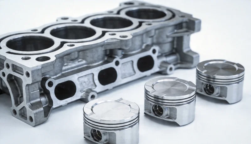 aluminum engine components cnc machined automotive precision parts