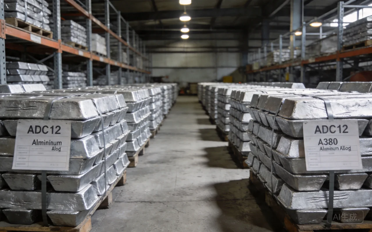 aluminum alloy ingots adc12 a380 industrial metal raw materials clean layout