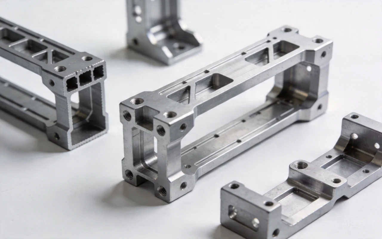 aerospace cnc machined aluminum precision part