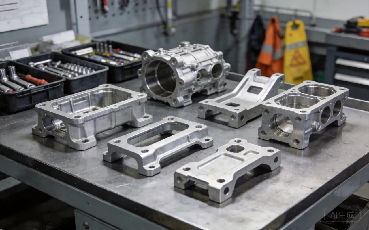 automotive cnc turned aluminum fitting
