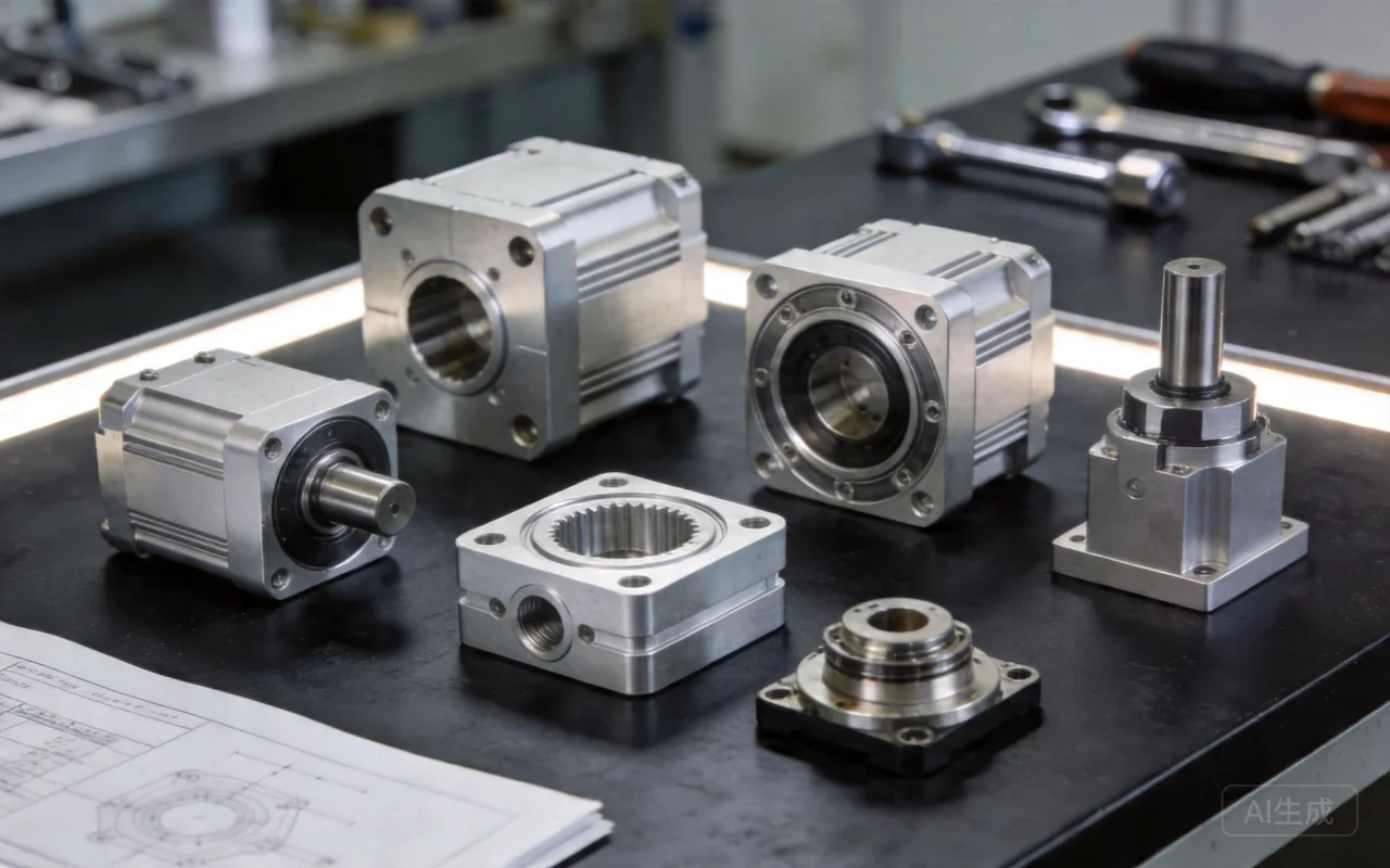 industrial cylindrical aluminum machined part