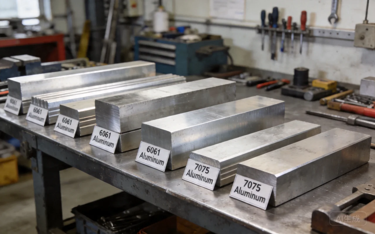 aluminum rods bars for cnc turning raw material industrial clean layout