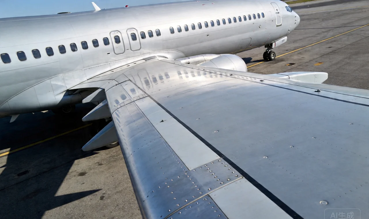 commercial aircraft aluminum components