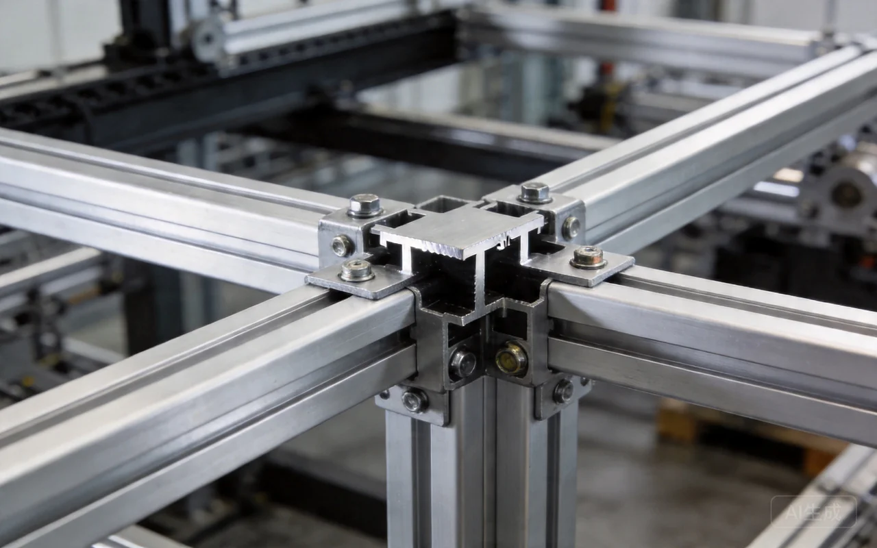aluminum extrusion frame industrial structure system