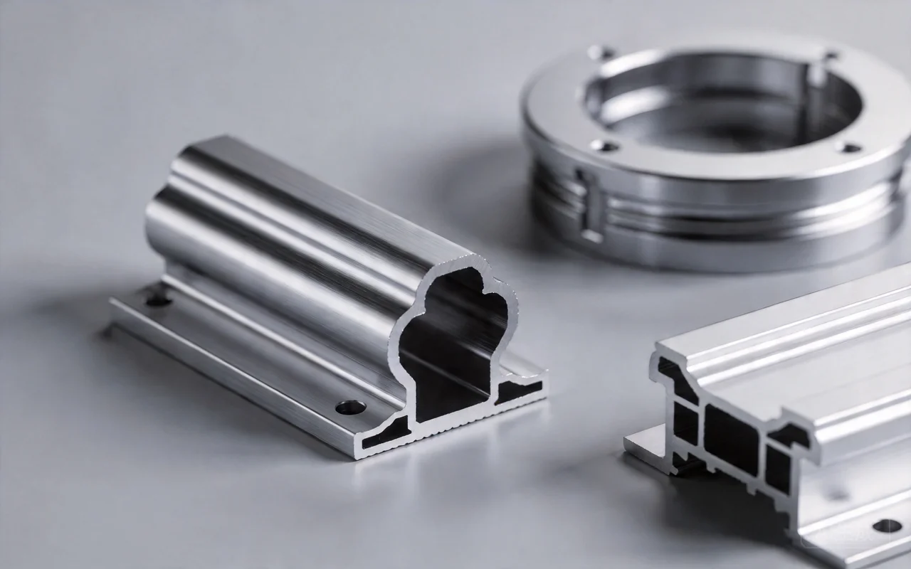 consumer product polished aluminum premium finish