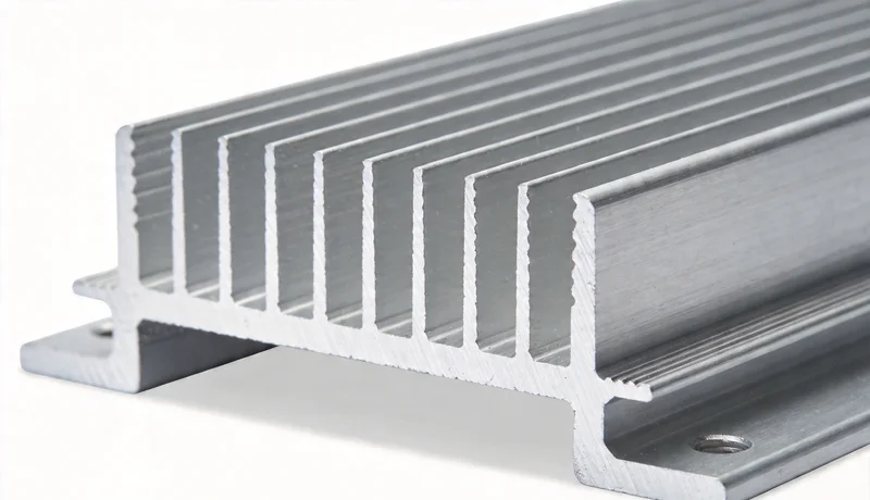 aluminum heat sink cnc machined fins cooling component electronic device