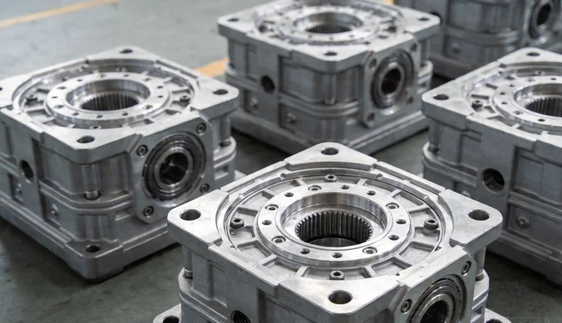 heavy equipment aluminum parts large cnc machined component industrial use