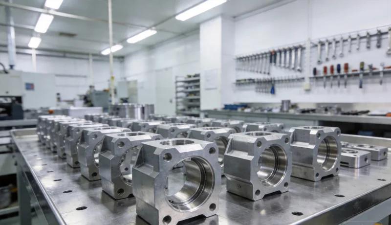 industrial machinery aluminum components cnc machined heavy duty parts