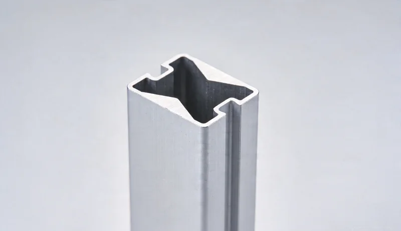 optimized aluminum part design with simplified geometry for manufacturability