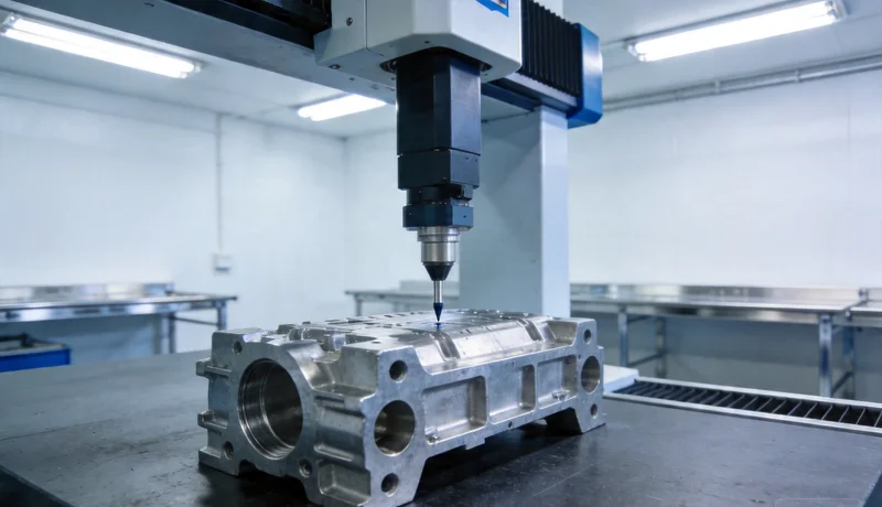 precision measurement aluminum electronics enclosure cnc machined part inspection clean environment