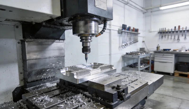 prototyping process engineering team reviewing aluminum parts