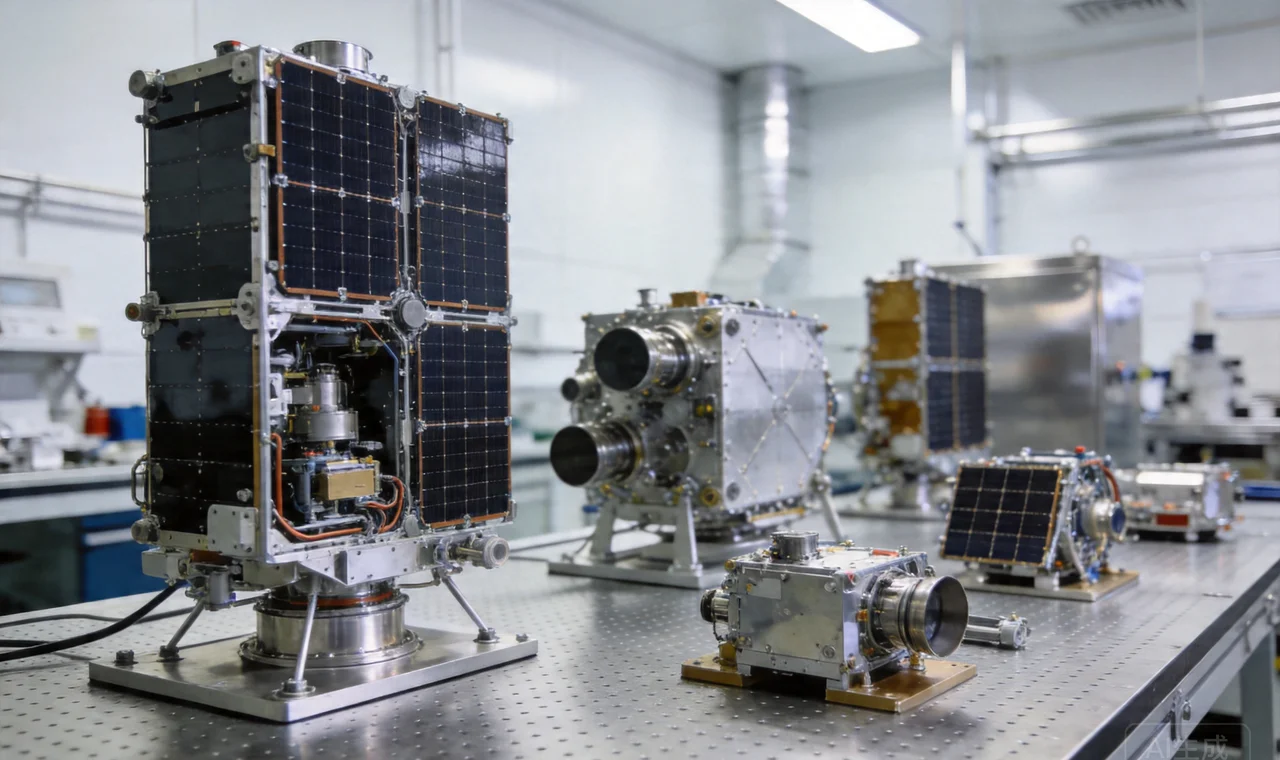 spacecraft aluminum components